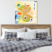 koeien in de natuur canvas afdruk (Insitu (Slaapkamer))