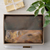 Koeien in de Schuur door Gustav Klimt Tissuepapier (Geschenk)