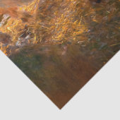 Koeien in de Schuur door Gustav Klimt Tissuepapier (Detail)