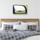 Koeien in de spiegel canvas afdruk (Insitu (Slaapkamer))