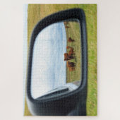 Koeien in de spiegel legpuzzel (Verticaal)