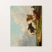 Koeien in de wei | Eugène Joseph Verboeckhoven Legpuzzel (Verticaal)