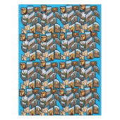 Koeien in een Afbeelding Montage, Tafelkleed (Voorkant)