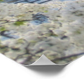 Koeien in een veld in de winter poster (Hoek)