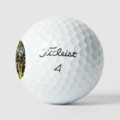 Koeien in het bereik, golfballen (Logo)