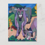 Koeien in het najaar | Ernst Ludwig Kirchner Briefkaart (Voorkant)