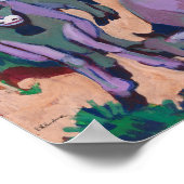 Koeien in het najaar | Ernst Ludwig Kirchner Poster (Hoek)