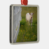 Koeien in het veld metalen ornament (Rechts)