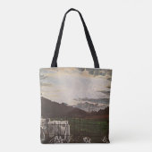 "Koeien in Tooby" door AlarsenArtist Tote Bag (Achterkant)