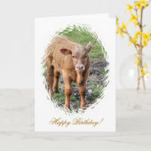 KOEIEN KAART (Gele Bloem)