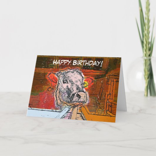 KOEIEN KAART (Voorkant)