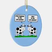 koeien keramisch ornament (Rechts)