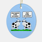 koeien keramisch ornament (Links)