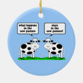 koeien keramisch ornament (Achterkant)