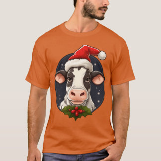 Koeien kerst vrienden t-shirt