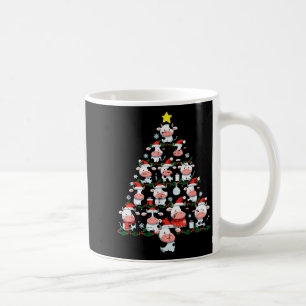 Koeien Kerstboom Xmas Boerderij Dier Peuter Jongen Koffiemok