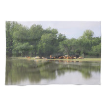 Koeien keukenhanddoek