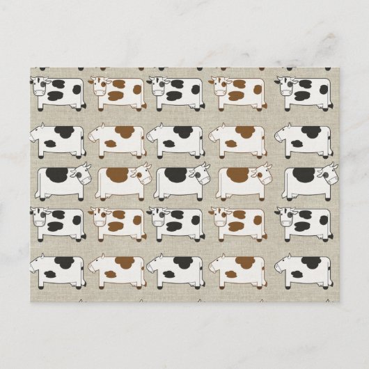 Koeien Koeien Koeien Briefkaart (Voorkant)