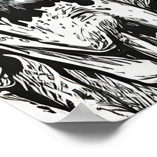 Koeien - Kunstdruk Poster (Hoek)