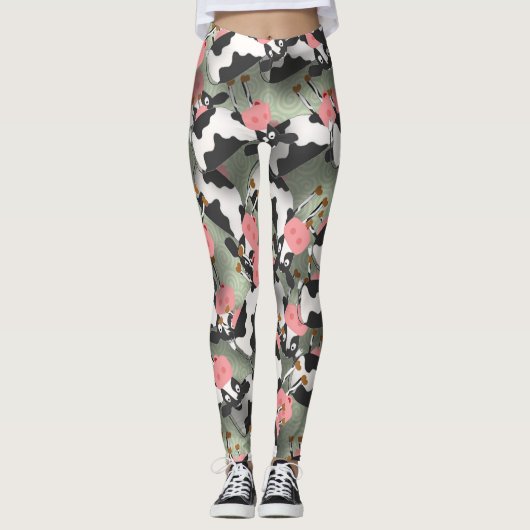 Koeien Leggings (Voorkant)