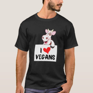 Koeien Liefhebben Veganisten T-shirt
