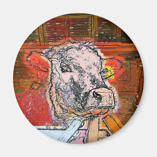 KOEIEN MAGNEET (Voorkant)