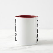 Koeien maken me blij met de mok van koffie (Midden)