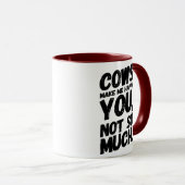 Koeien maken me blij met de mok van koffie (Voorkant rechts)