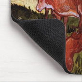 Koeien (na Jordanië) van Vincent van Gogh Muismat (Hoek)