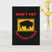 koeien niet bevochtigen kaart (Gele Bloem)