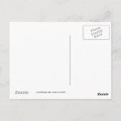 Koeien nieuwsgierig briefkaart (Achterkant)