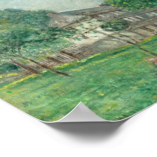 Koeien op het middaguur | Frederick Carl Frieseke Poster (Hoek)