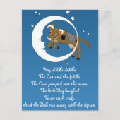 Koeien over de maan briefkaart (Voorkant)