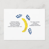 Koeien over het Briefkaart van de maan (Voorkant)