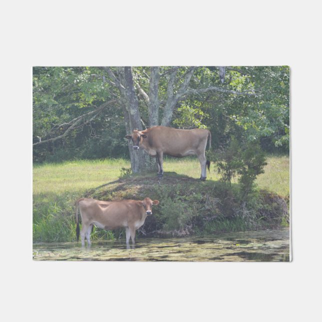 Koeien per land deurmat (Voorkant)