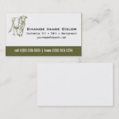 Koeien - Persoonlijk Visitekaartje (Voorkant / Achterkant)