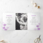 Koeien peterselie paarse bruiloft drieluik programma (Binnen)