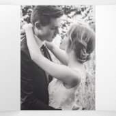 Koeien peterselie paarse bruiloft drieluik programma (Binnenkant midden)