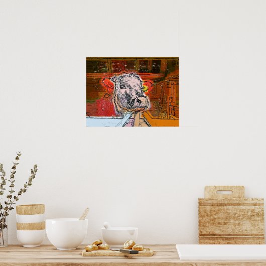 KOEIEN POSTER (Keuken)