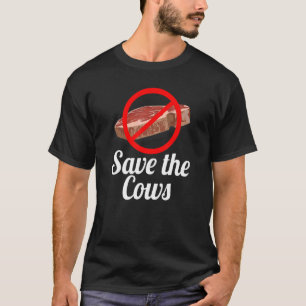 Koeien Redden Geen Rood Vlees T-shirt