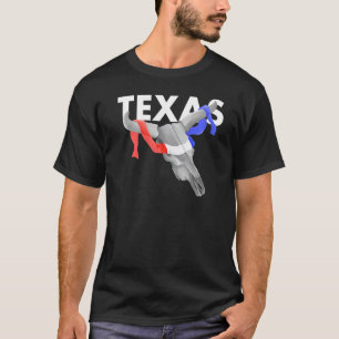 Koeien schedel Texas T-shirt