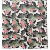 Koeien Shower Curtain Douchegordijn (Voorkant)