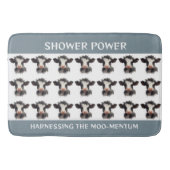 Koeien Shower Power: gebruik maken van het moo-men Badmat (Voorkant)
