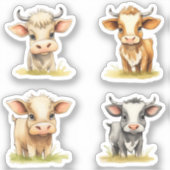 Koeien Sticker (Voorkant)