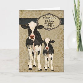  Koeien Vaderdag Card Kaart