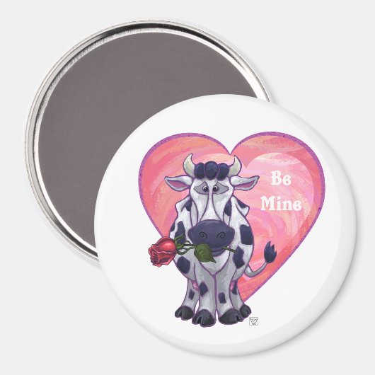 Koeien Valentijnsdag Magneet (Voorkant / Achterkant)