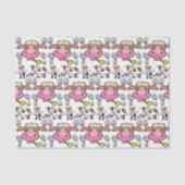 Koeien van decoratief tissuepapier (Voorkant)