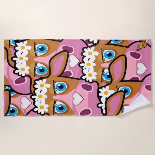 Koeien van handdoeken (Voorkant)