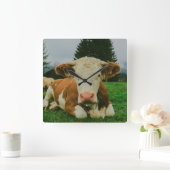 Koeien Vierkante Klok (Huis)