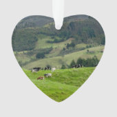 Koeien voor Rangbereik Boerderij op maat Ornament (voorkant)